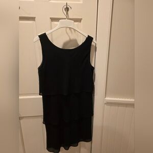 Patra Petite Vintage Cocktail Tiered Layered Midi Dress